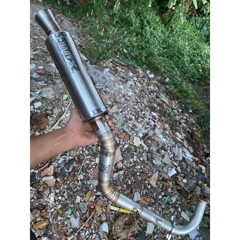 knalpot matic BABY X beat karbu 130cc sampai 155cc. not exflow bukan exflow bukan medwick