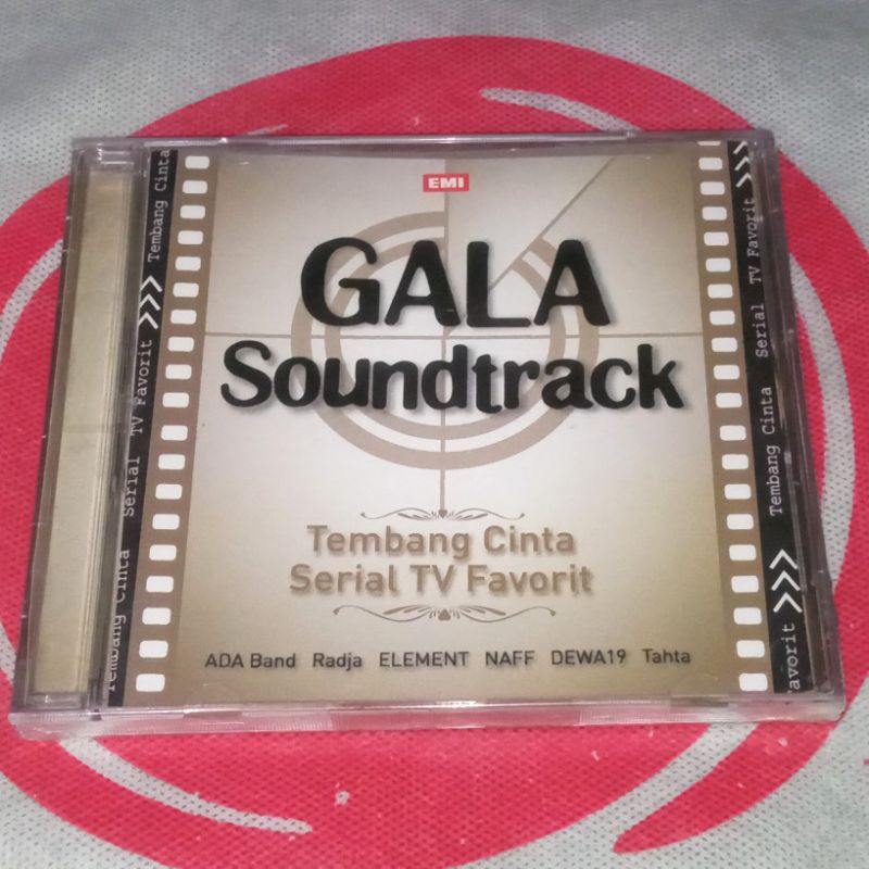 CD Gala Soundtrack - Tembang Cinta ft. Ada Band Radja Element Kahitna Naff Ten2five Featuring Ebith 