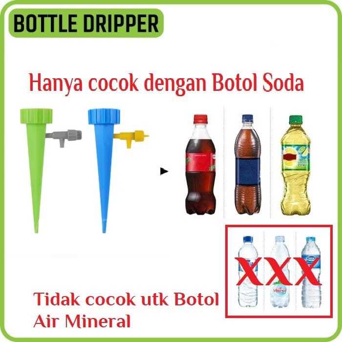Irigasi Tetes otomatis / Drip Tetes Botol Irigasi Drip Botol SODA