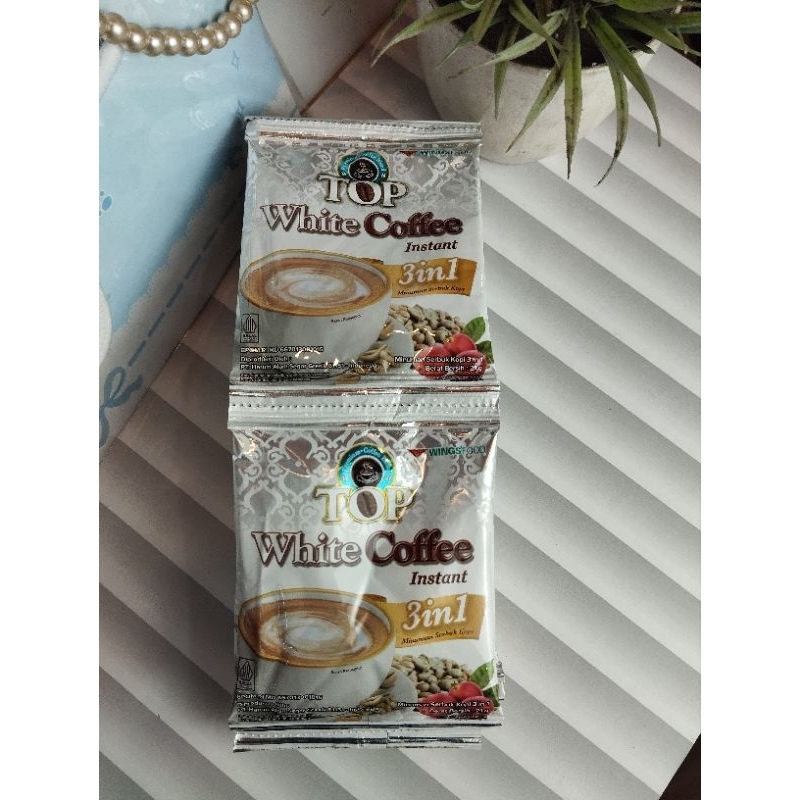 

Top kopi white 2 renceng 21 gr (isi 24 sachet)