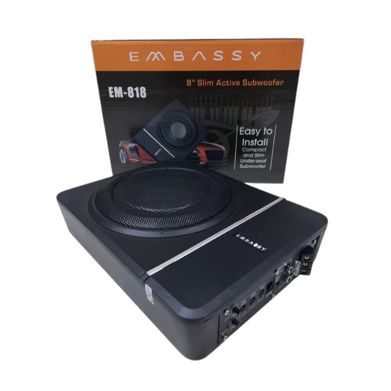 SUBWOOFER KOLONG EMBASSY 8 INCH EM 818 SUBWOOFER KOLONG ACTIF 8 INCH
