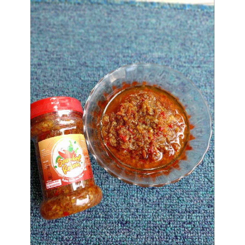 

Sambel Rebon Kemasan 150ml by Mrs Lin Jogja (sambel dengan udang rebon yang melimpah)