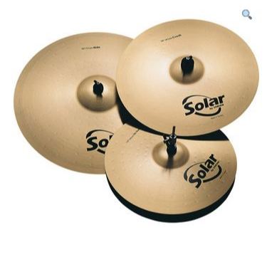 CYMBAL SET SABIAN BY SOLAR 14" 16" 20"