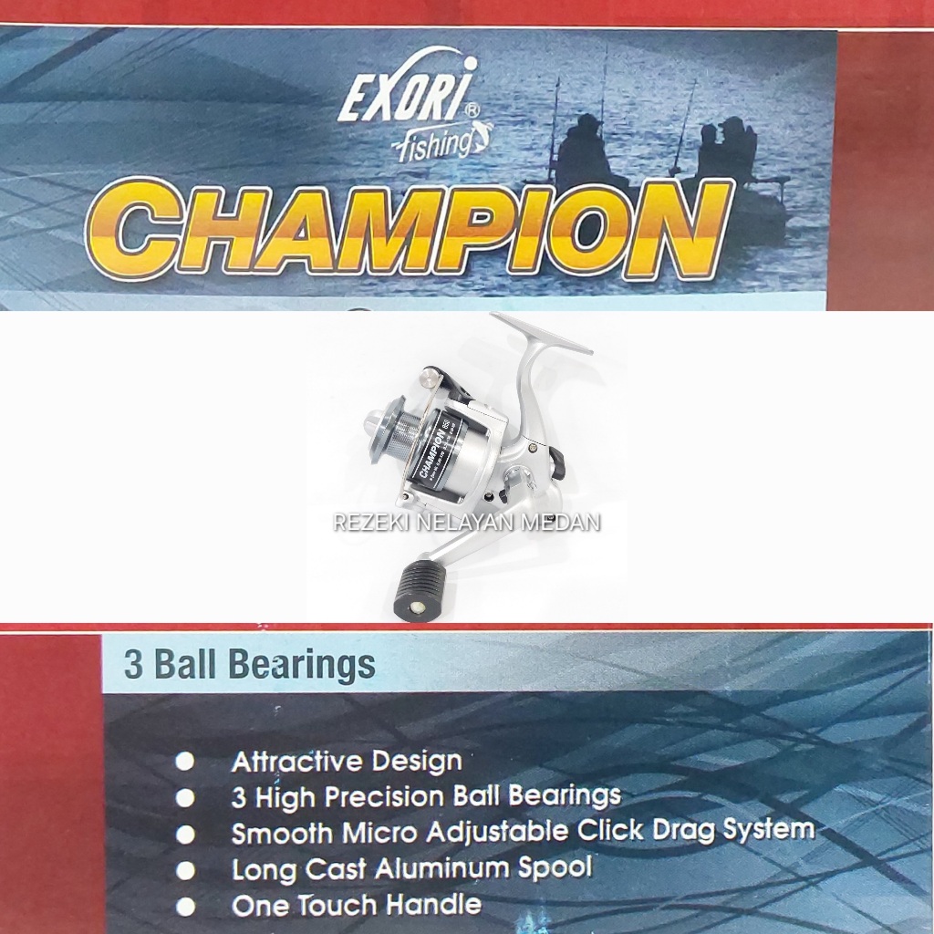 Reel EXORI Champion 850 / 1000 | Reel Murah Berkualitas EXORI
