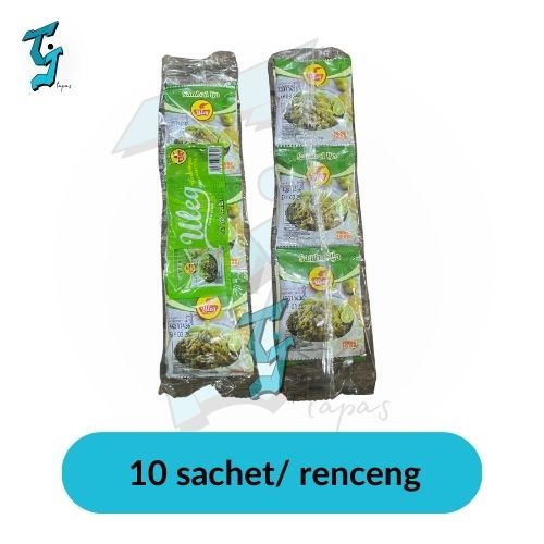 

ULEG Sambal Ijo - Hijau asli. 1 Renceng 10sachet.