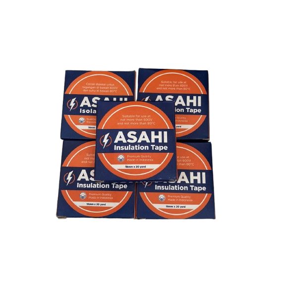 ASAHI ISOLASI LISTRIK / ISOLASI HITAM / ISOLASI KABEL ASAHI