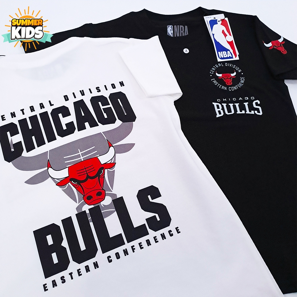 SUMMER KIDS Baju Kaos Anak Laki Laki Perempuan 1-12 Tahun Import Premium NBA DIVBULL chicago bulls