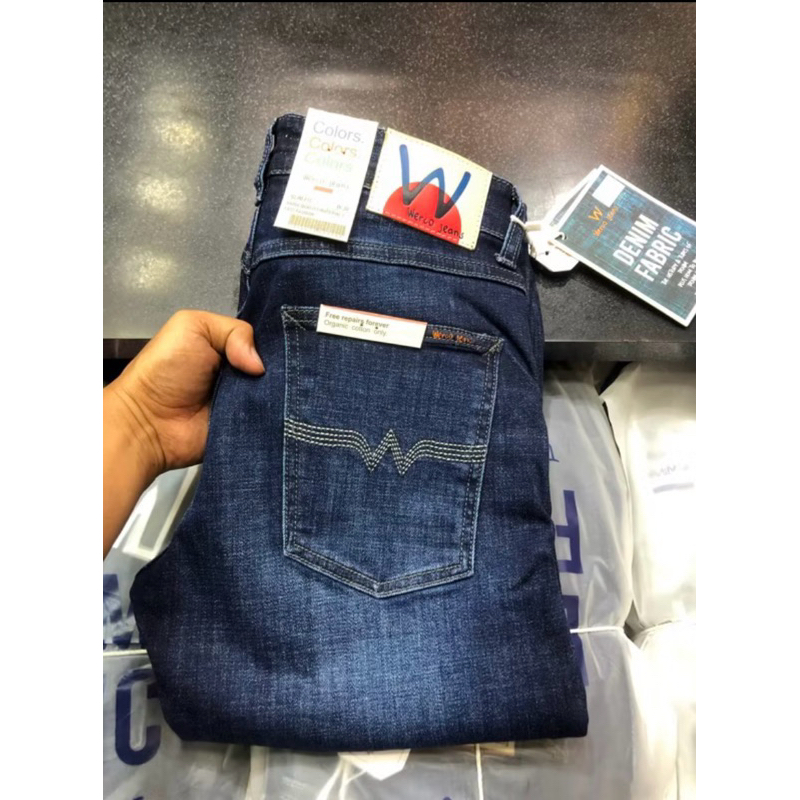 Celana Panjang Pria Denim Slimfit