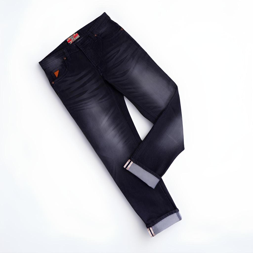 Celana denim pria selvedge slimfit