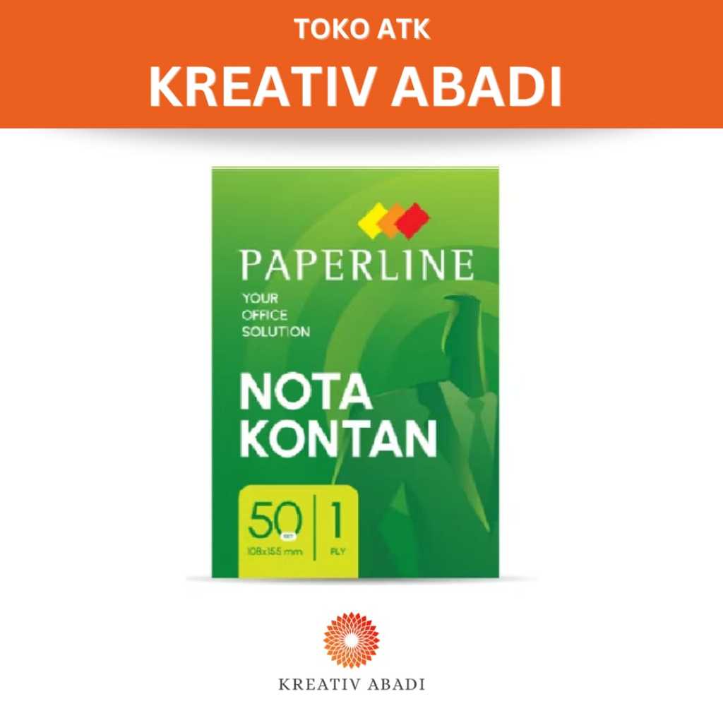 

Nota k1 paperline kecil 1 ply
