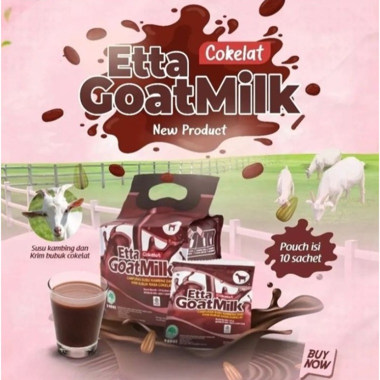

HNI Etta Goat Milk Coklat : Susu Kambing Etawa Rasa Coklat Lezat dan Menyehatkan