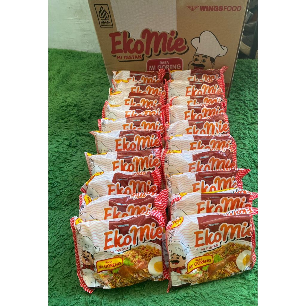 

Forcysn Paket Hemat Eko Mie Goreng [1Dus Isi 20Pcs]