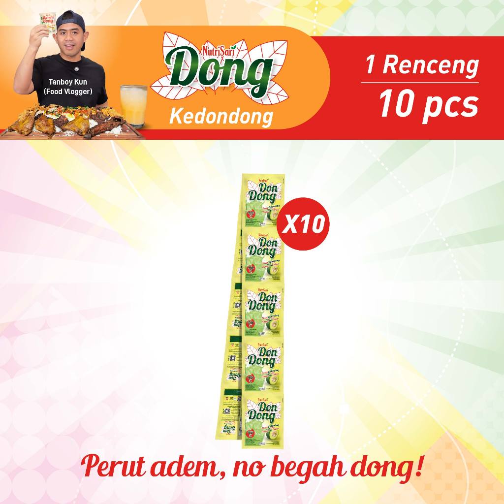 

Nutrisari Dondong Minuman Serbuk Sweet Kedondong dengan Vit C