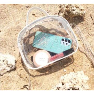 Tas mika/pvc murah (anisa transparant)