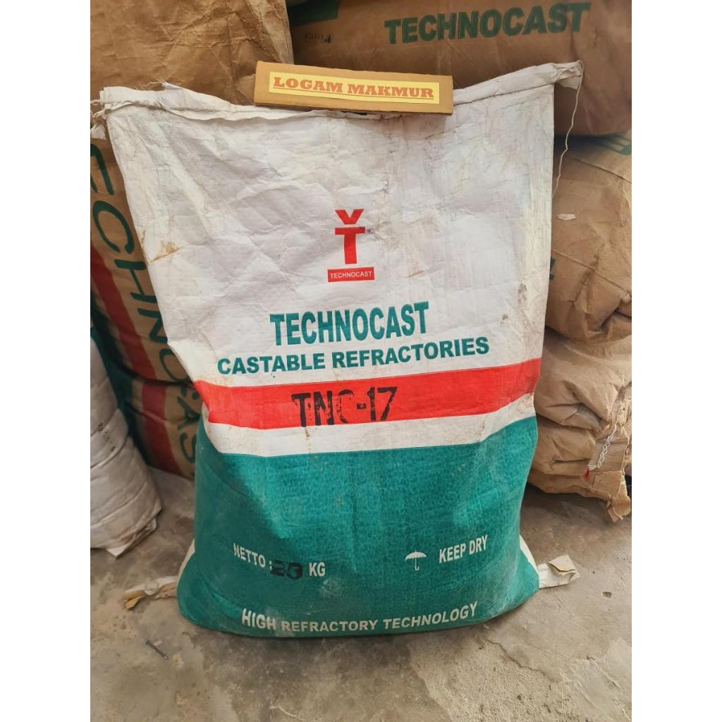 [FLASH SALE] 1 KG - SEMEN COR TAHAN API (CASTABLE TNC 17) - TAHAN SUHU 1650'