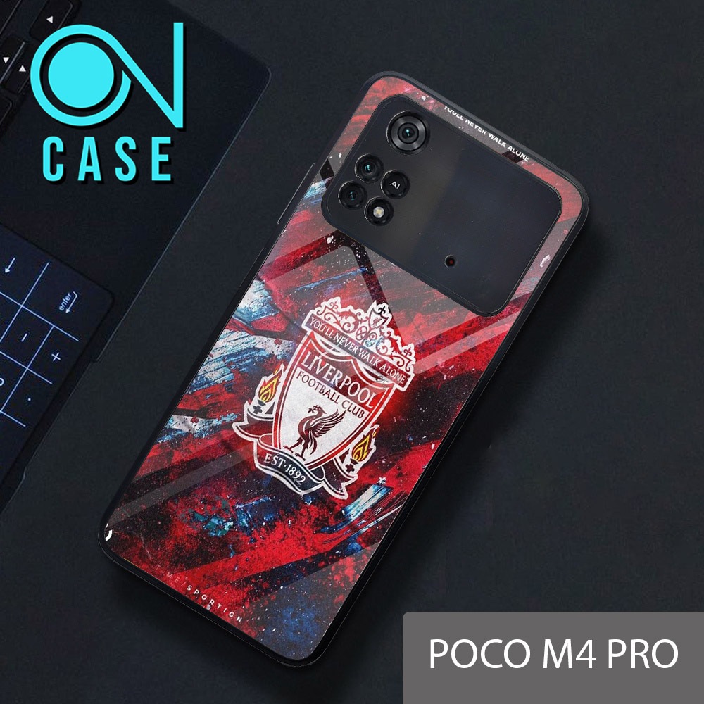 Case Poco M4 Pro [ Liverpool ] Softcase Kilau Poco M4 Pro Case Casing HP Poco M4 Pro Pelindung Camer