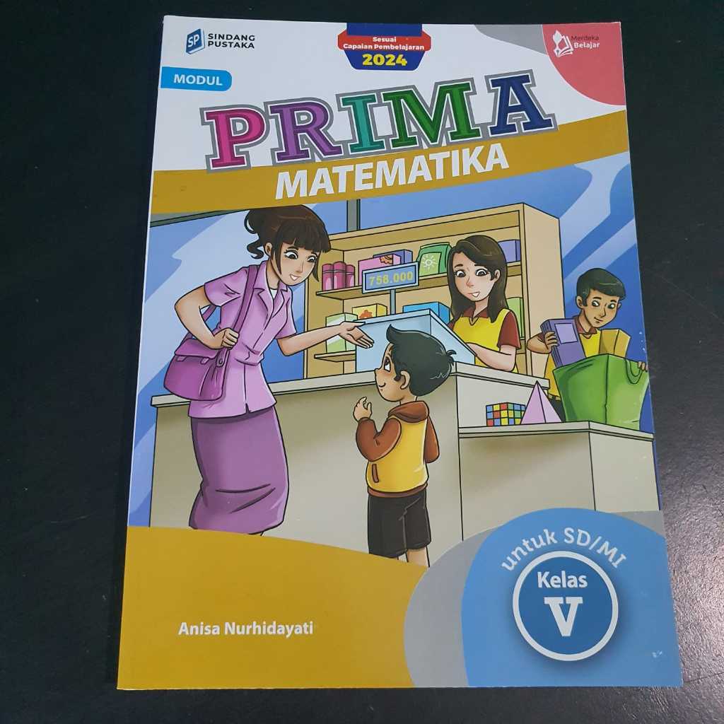 Modul Matematika 5 - Buku Pendamping Matematika untuk Kelas 5 SD/MI - Prima - Merdeka Belajar