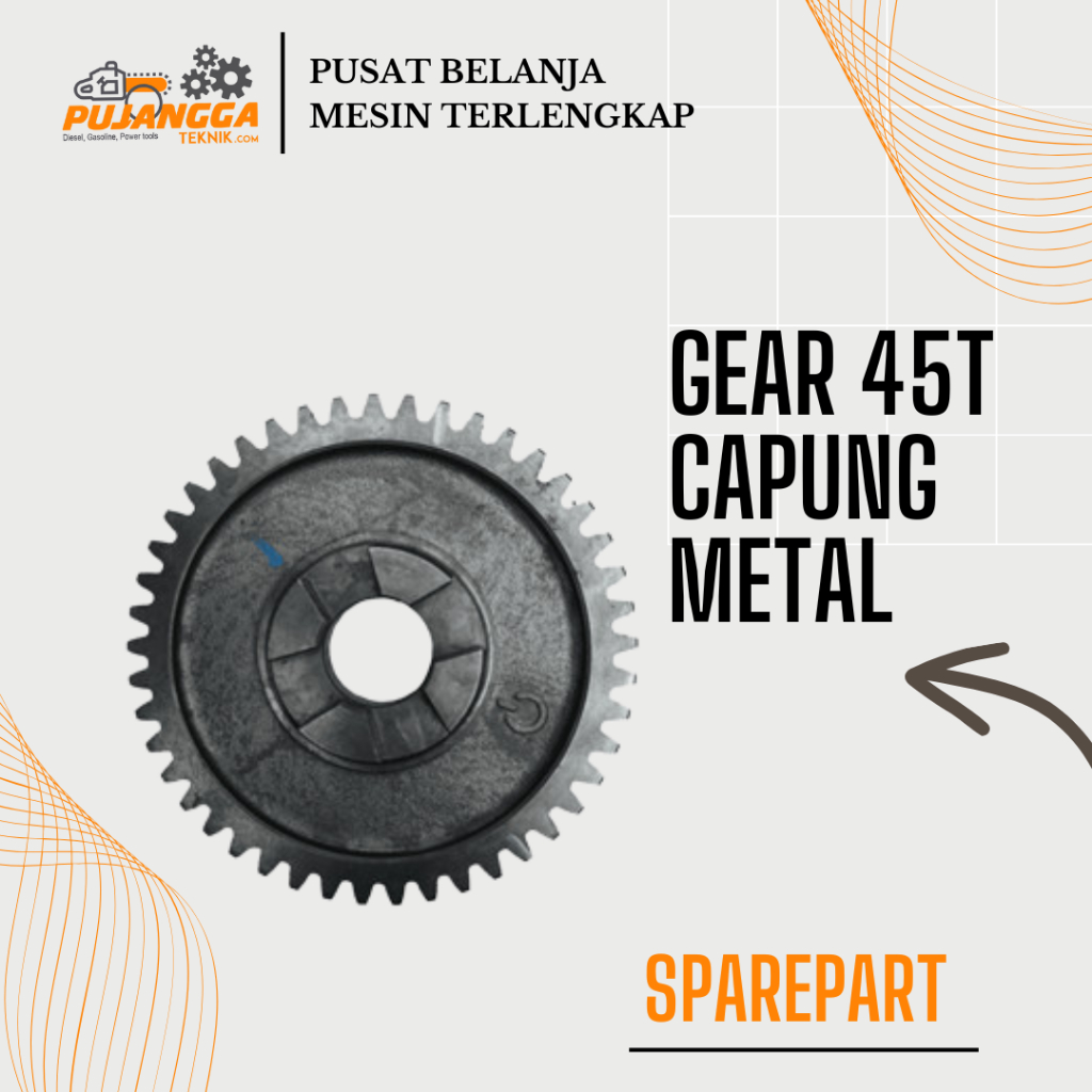 Quick GEAR 45T CAPUNG METAL QUICK