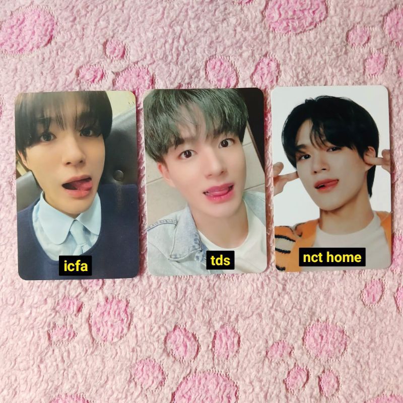 

official photocard jeno melet icfa jeno melet tds jenmel nct home