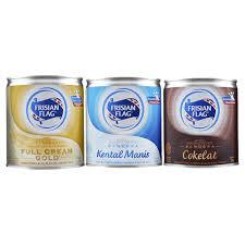 

Frisian Flag Susu Bendera Kental Manis Coklat/Putih/Full Cream Gold 370gr Kaleng
