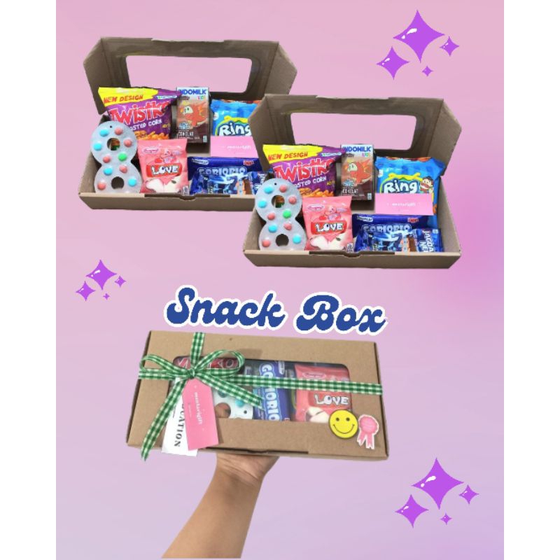 

Gift Box Snack Hadiah Ulang Tahun Hadiah Sempro atau Sidang