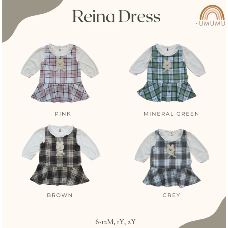 UMUMU Reina Dress - Dress Anak Perempuan