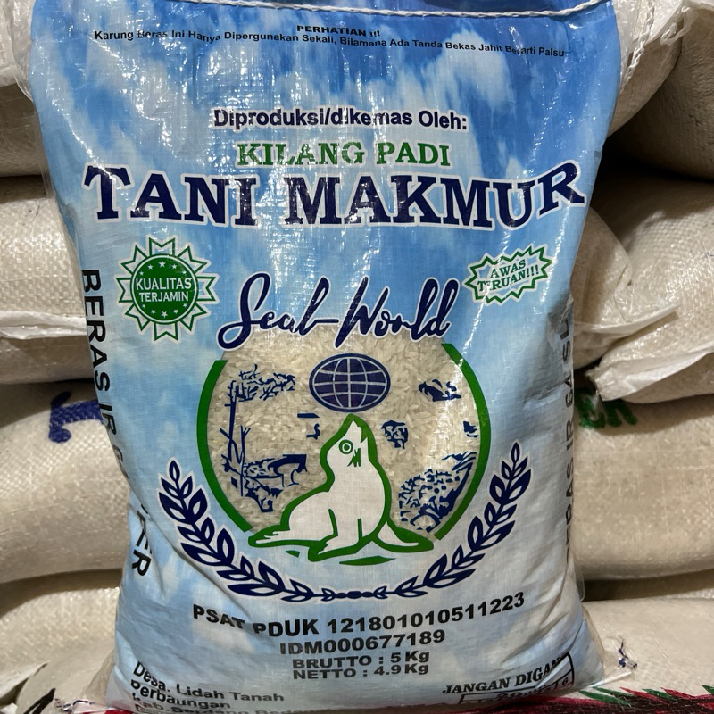 

Beras Enak, Beras Putih, Beras Pulen, Beras Medium, Beras Tani Makmur 5kg