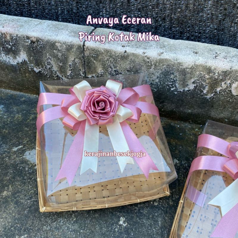 KOTAK HANTARAN MIKA | hampers bingkisan hantaran seserahan lamaran bingkisan jogja box mika cantik