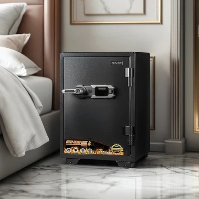 Krisbow Brankas Tahan anti Api dan Air Besar 70 x 50 x 49 Cm