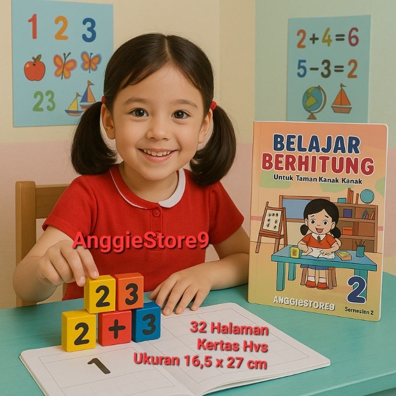 Buku Anak - Buku Belajar Berhitung Tk dan Paud