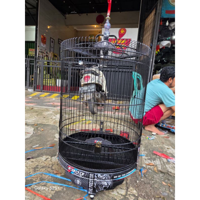 kandang murai no2 Ebod jaya Ruji Fiber Tebok PVC