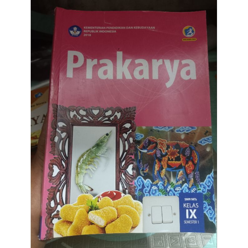 buku Kemendikbud kelas 9 prakarya