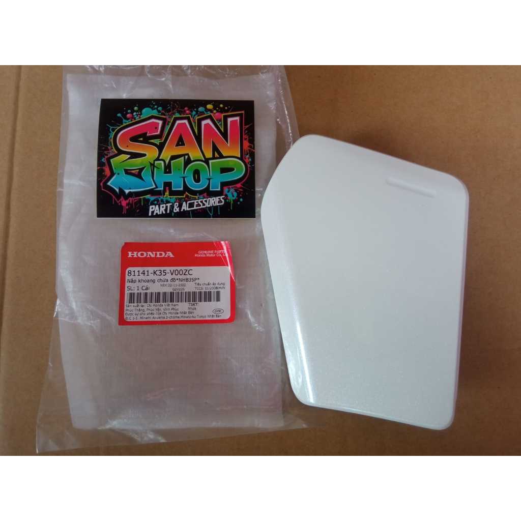 COVER LACI PUTIH PCX CBU 150 LED 2014-2017, LID INNER POCKET 81141K35V00ZC