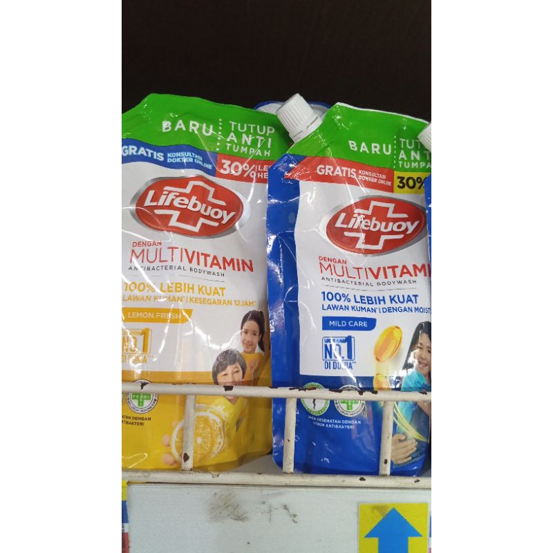 LIFEBUOY sabun mandi cair 400ml