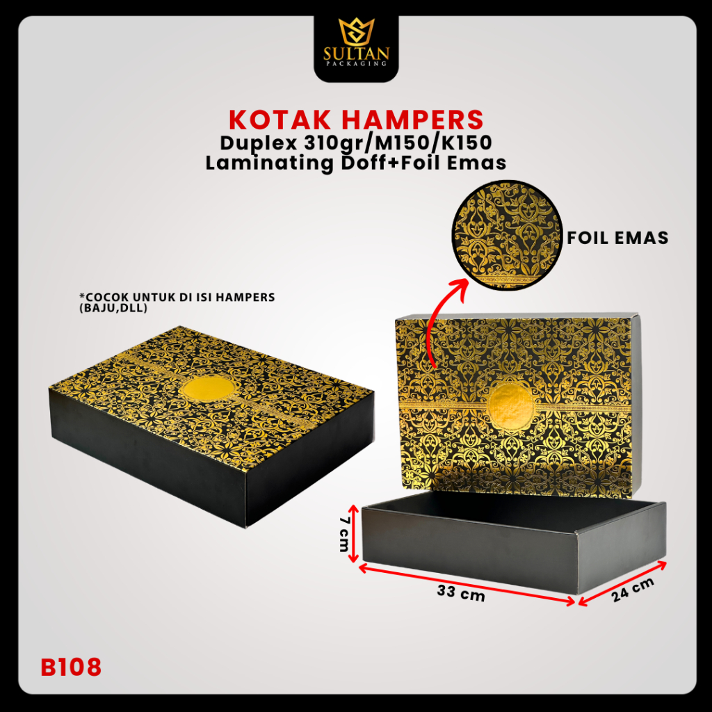 

Box Hampers - Kotak Kado - Gift box Premium - Dus Packaging - B108