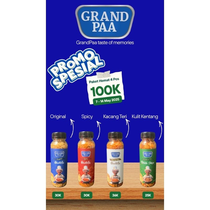 

Keripik kentang mustofa Paket Promo LebihMura