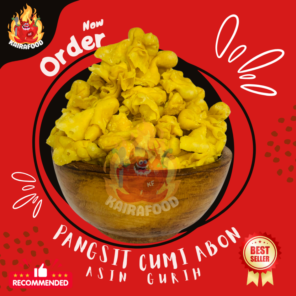 

500 GR SNACK PANGSIT CUMI RASA ABON