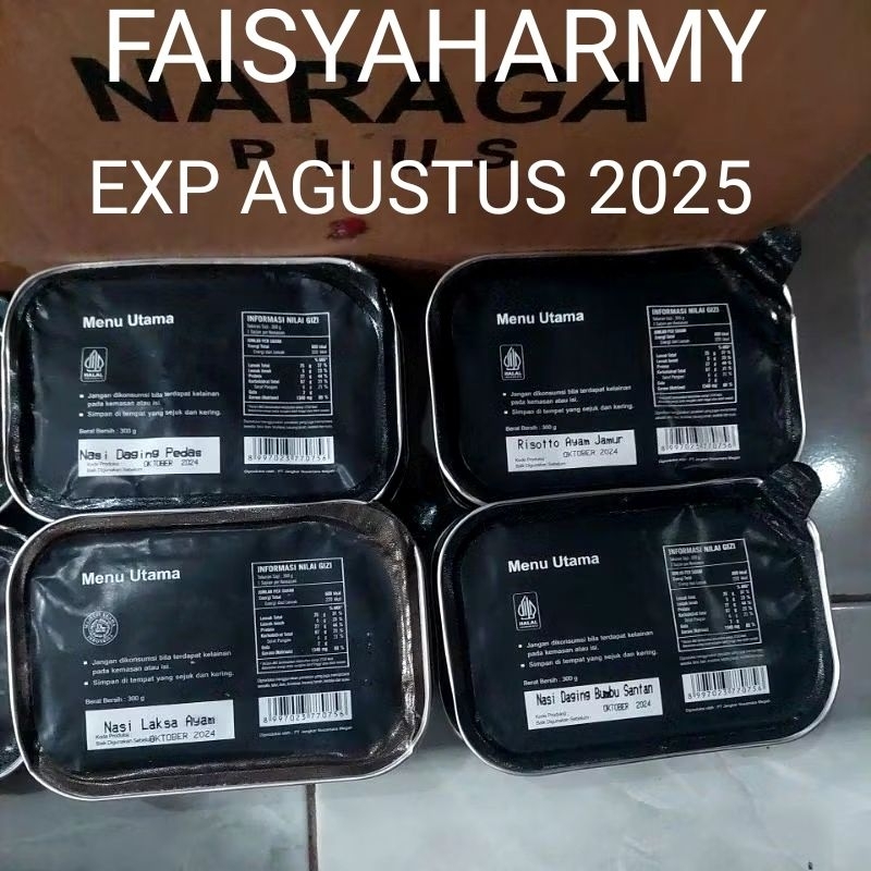 

RANSUM MAKANAN TENTARA SIAP SAJI PREMIUM SURVIVAL