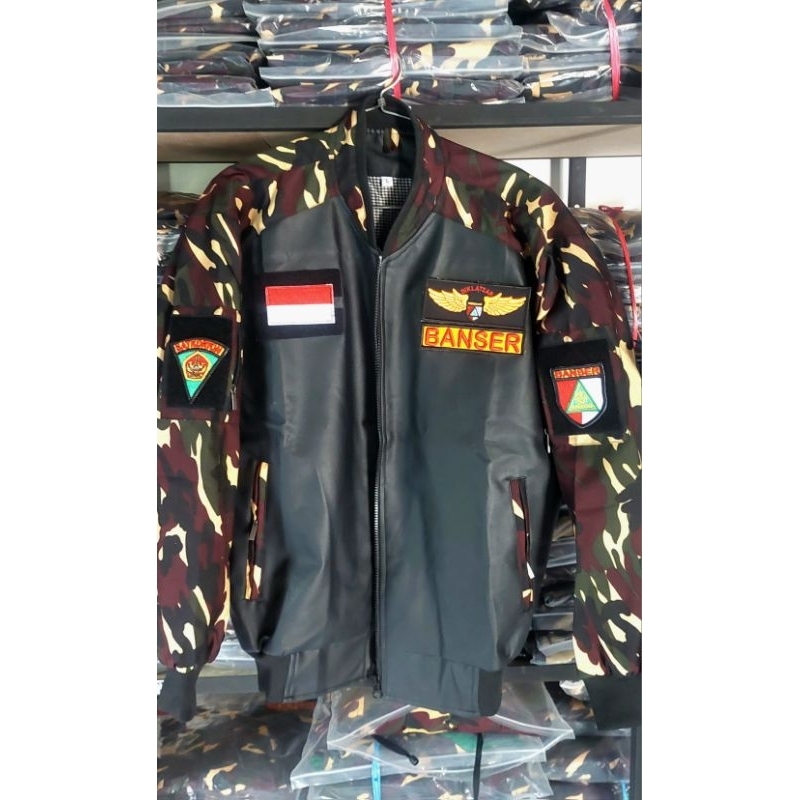 Jaket Banser ekslusif ( Doreng anti air)