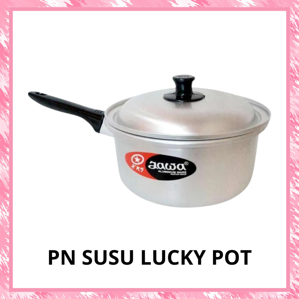 MASPION PANCI SUSU LUCKY POT - PANCI PEGANGAN TUTUP - PANCI ALUMUNIUM TUTUP JAWA