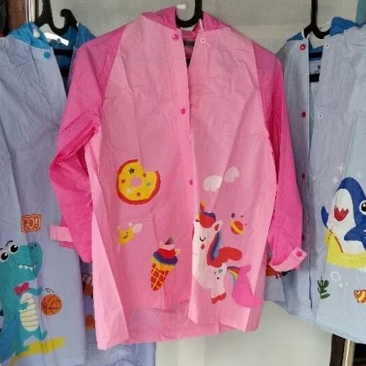Jas Hujan Anak 3D usia 6-9 Tahun
