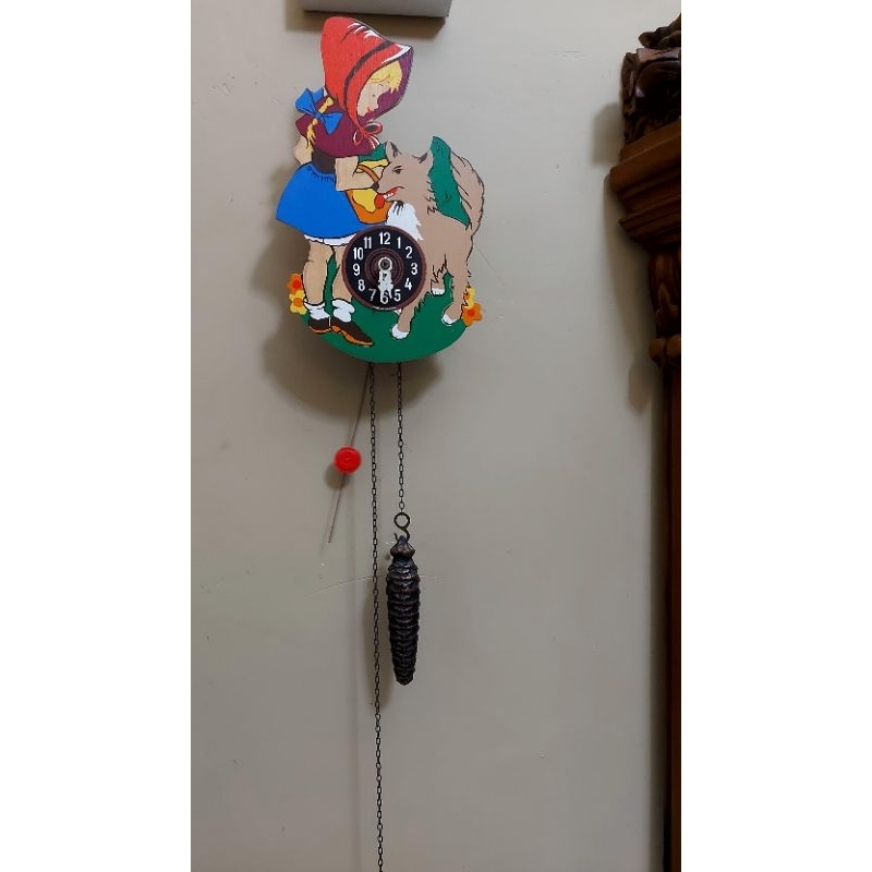 Jam Kikuk Cuckoo clock made in Germany bandul 1