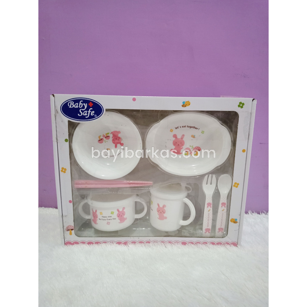 Feeding Set BABY SAFE / peralatan makan bayi / alat makan bayi