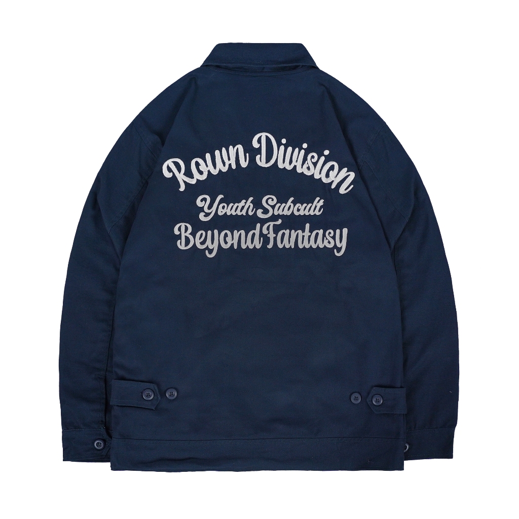 Rown Division Deck Jacket || Artania Navy Jaket Kanvas