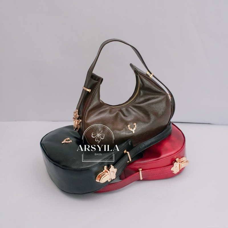 ARSYILA BAGS - TAS Bianca Shoulderbag Tas Bahu Premium - Tas Selempang Slempang Wanita Terbaru
