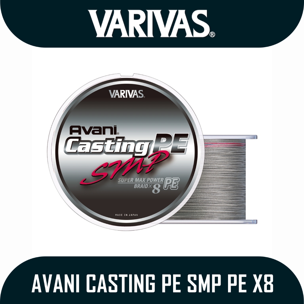 Senar Pancing PE Merk Varivas Avani Casting PE SMP X8 200m