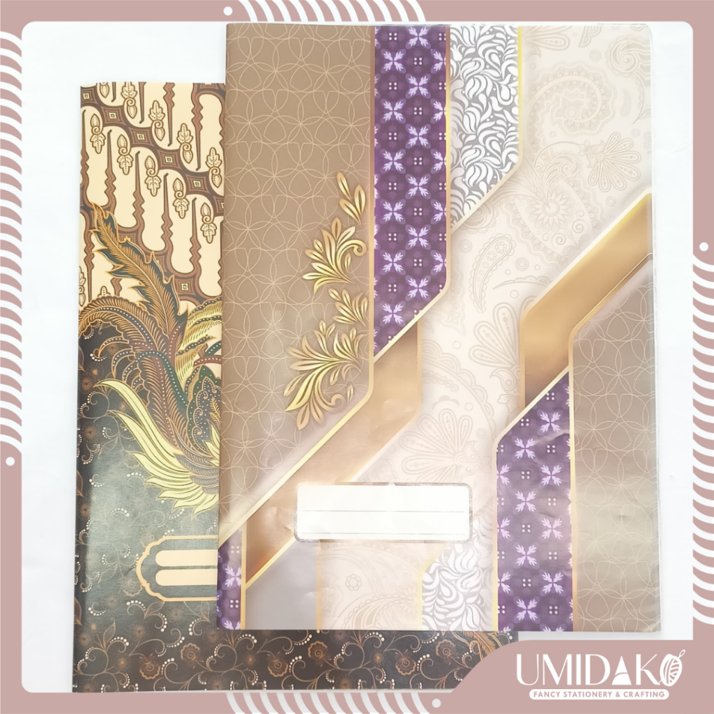 

[UMIDAKO] SAMPUL BOXY B5 MOTIF BATIK GEOMETRY SIMPATY