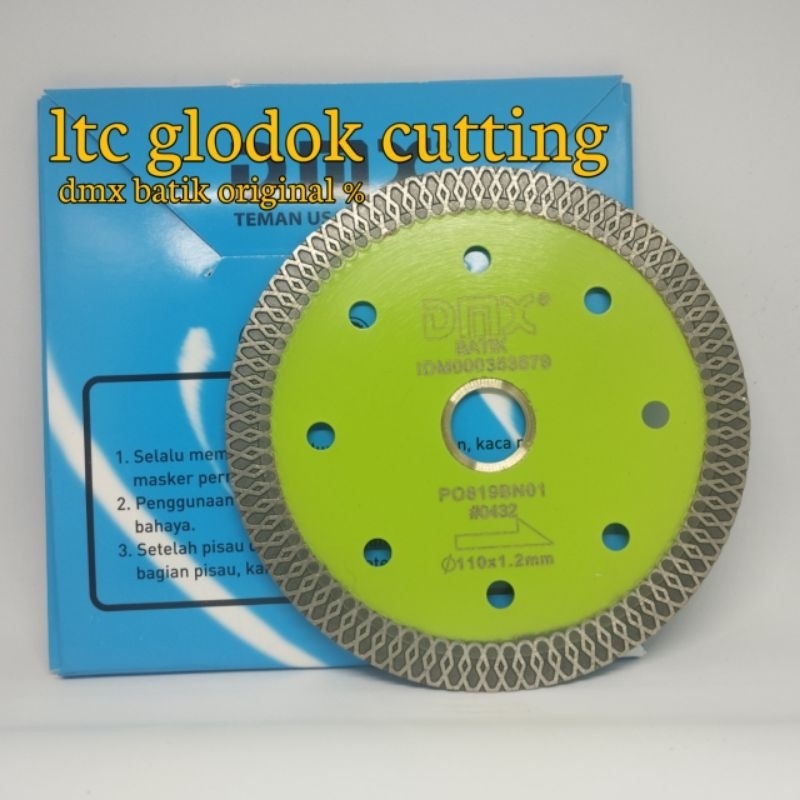 mata pisau gerinda 4 inch dmx pisau potong granit diamond turbo batik original
