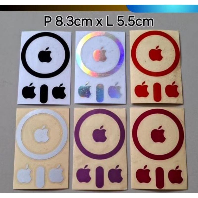

Stiker logo ipone cutting sticker apple logo