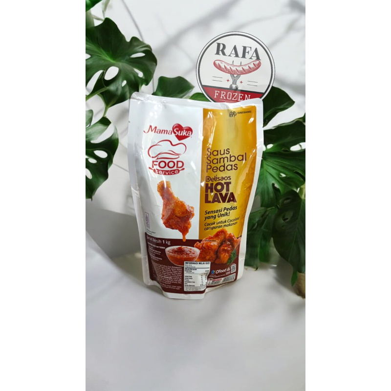 

HOT LAVA SAUS SAMBAL PEDAS MAMASUKA 1KG